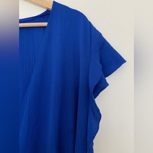 Large Joe Fresh Wrap-Style Blouse